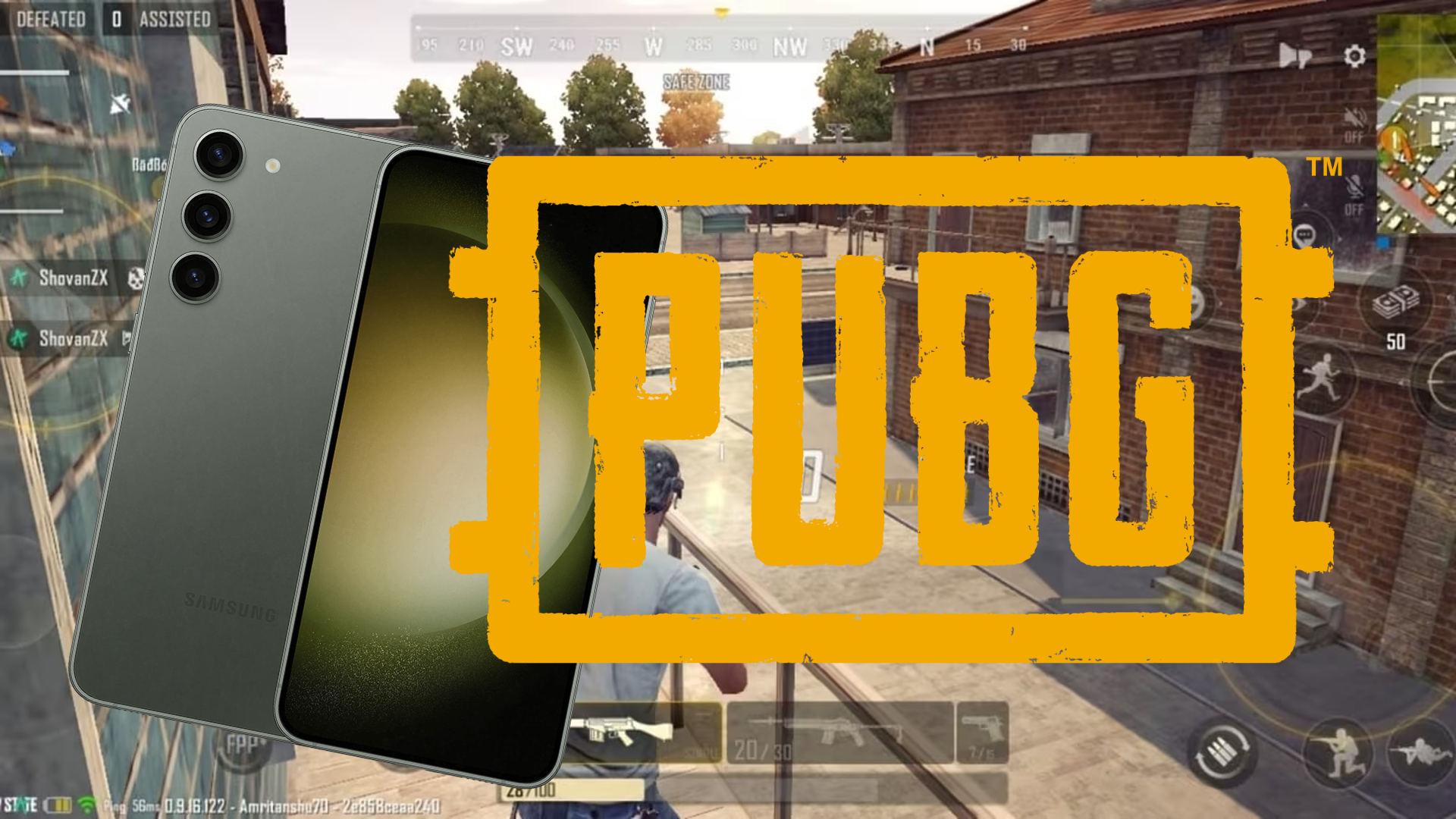 Cauvo capital обзор игры  PUBG Mobile на Samsung Galaxy S23
