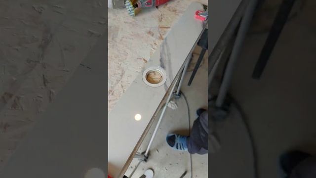 изготовление дна раковины укладкаплитки tiles shortvideo керамогранит tiller