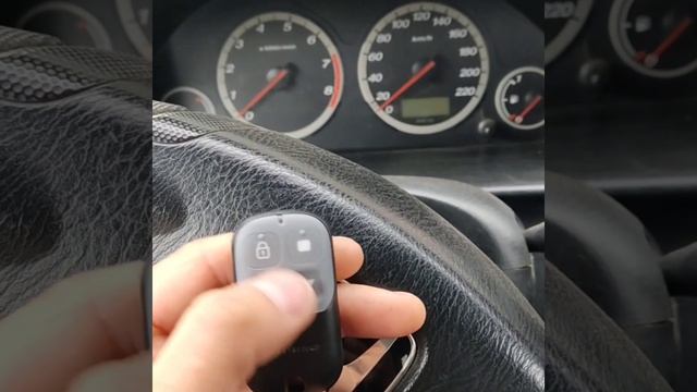 Honda CRV 2002 Адаптация брелока центрального замка