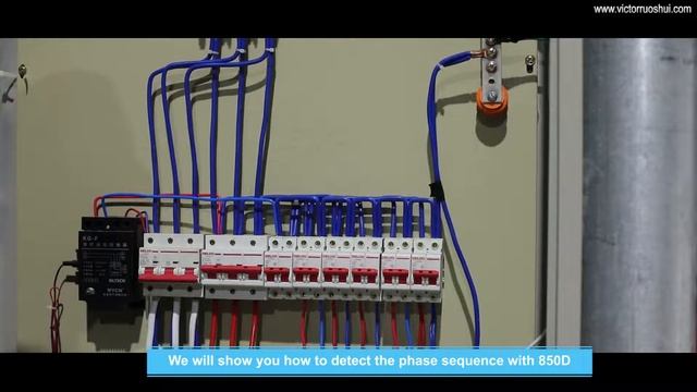 850D Victor Ruoshui Non contact phase sequence detector