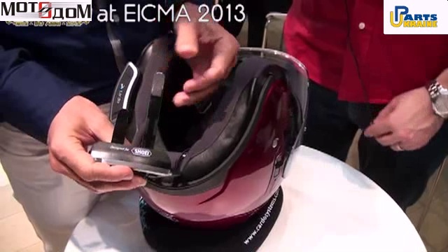 Oram @ EICMA 2013- CARDO SHO-1 NEW Shoei Communication System - ENGLISH VERSION