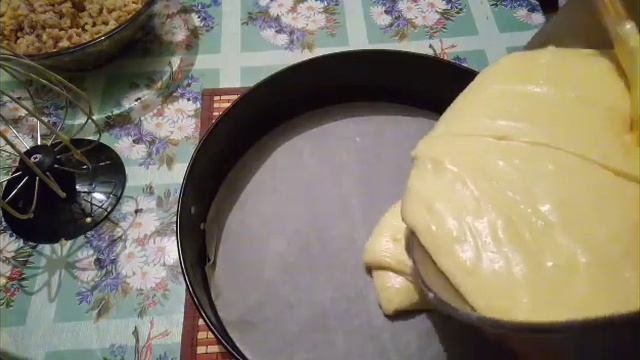 Пирог Ореховый рай Пирог с грецкими орехом