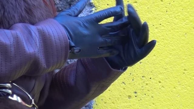 Fur Gloves Long Nails Leather Boots and Berlin with Maya Liyer