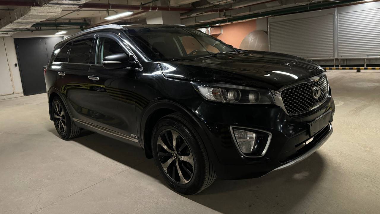 Kia Sorento; 2.2 AT; 2017; Черный