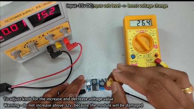 XL6009 Buck & Boost converter Module (1.2v to 32v)| DC-DC Automatic Constant (V)Convert | POWER_GEN