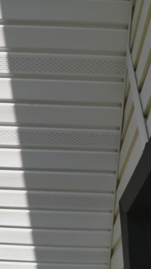 Софиты из сайдинга.