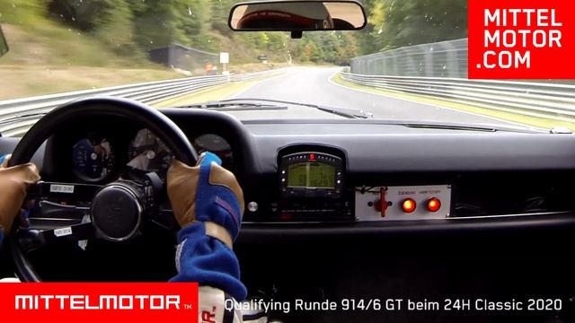 Gesamtsieg mit Porsche 914 6 GT beim 24H Classic 2020