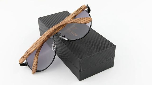 Деревянные солнцезащитные очки ручной работы KINGSEVEN
