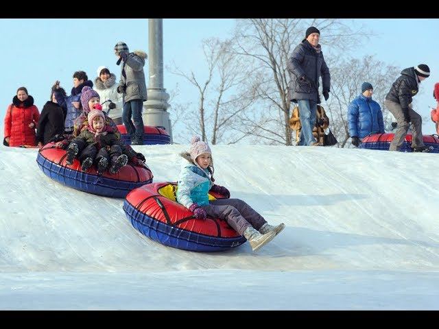 Тюбинги, ватрушки в Новосибирске в КОЛОРЛОН ВТД