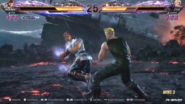 Tekken 8 ▰ (LowHigh) STEVE Tekken 8 God Of Destruction Ranked Matches April 16, 2024