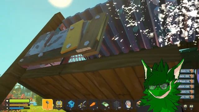 Playing survival | scrap mechanic