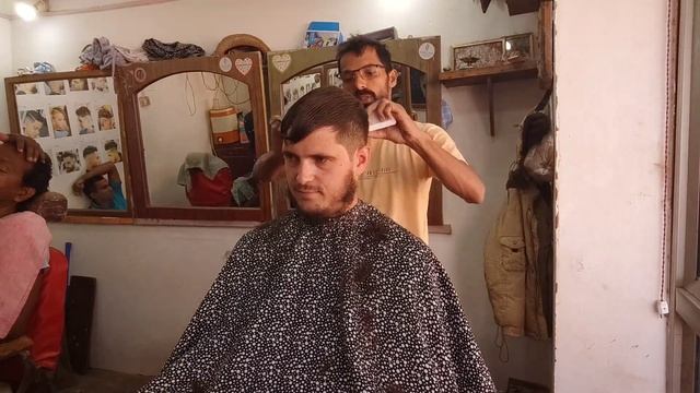 Стрижка в Индии, 130 рублей.
