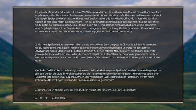 BMZ 821: WoW-Frage Aion-Frage Troll-Antworten