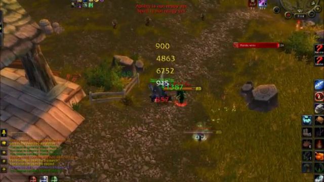 World of Warcraft's Cataclysm PvP Arathi Basin Battleground 85 Tauren Frost Death Knight Gladiator