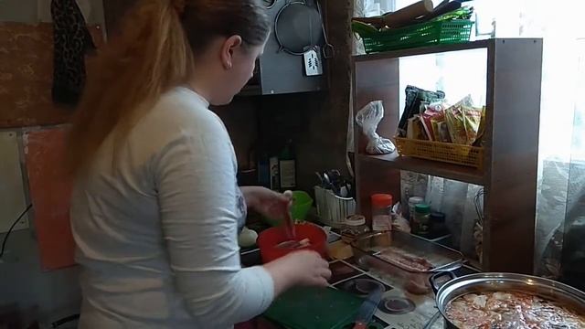 Мясо по французски и грибной супчик