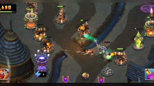I Smashed Him to get High Score at Gauntlet | Castle Creeps TD - Epic Tower Defense