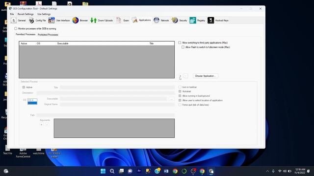 Download Install  Configure the Safe exam browser  Safe exam Browser tutorial for configuration