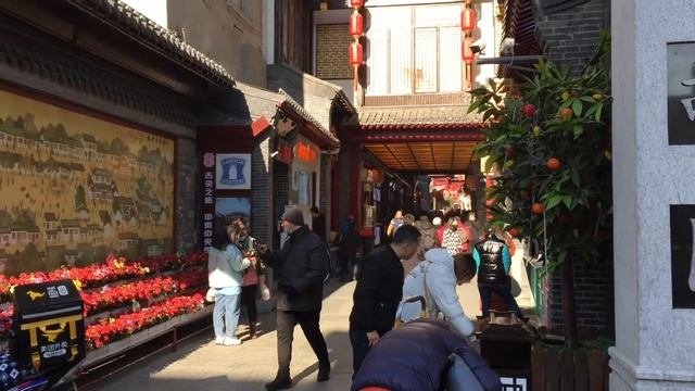 Zhongjie Pedestrian Street in Shenyang Liaoning Province China  2 December2020