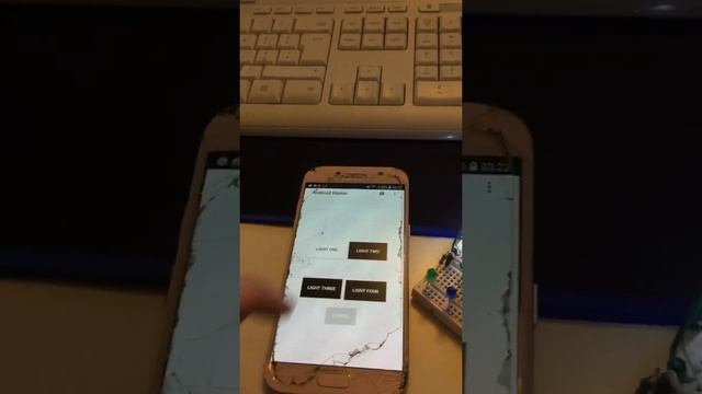 Android Studio app, cloud database IoT ESP8266 light control