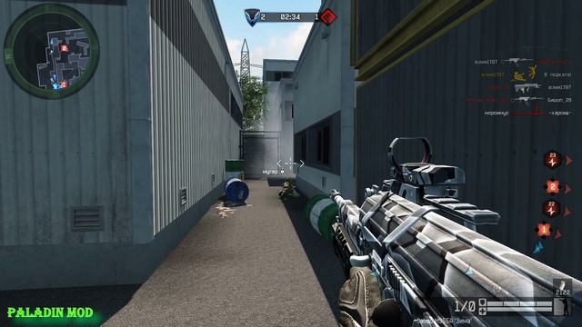 Warface кв .А.Р.С. & Паладины  2 бой