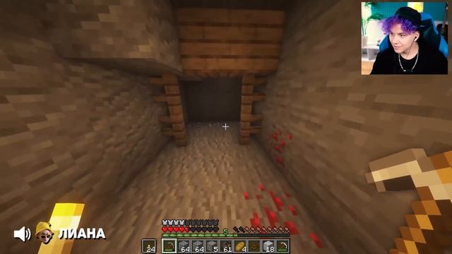 24 ЧАСА ГОВОРЮ ДА в МАЙНКРАФТ ?