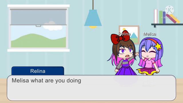 Melissa and Relina in Spin technique { Gacha Club }