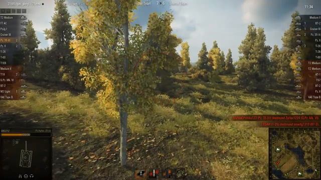 WOT: Malinovka - PzKpfw 35 (t) - 5 frags