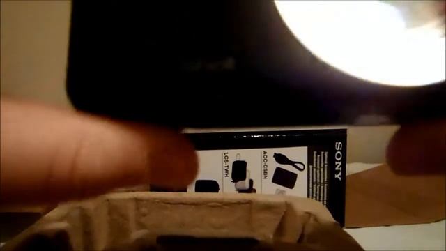 Sony DSC W710B Unboxing