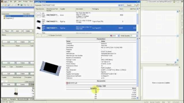 Altium Designer - Create BOM & Library from Supplier's Data