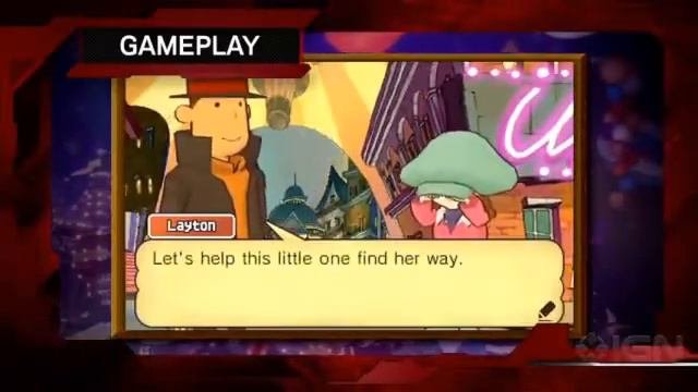 Professor Layton and the Miracle Mask Video Review - IGN Reviews