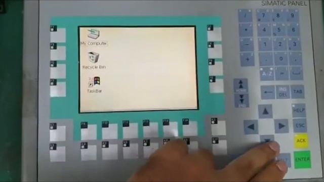 Repair SIEMENS HMI 6AV6643-0BA01-1AX0  Button Not Function  JESS TECHNOLOGY MALAYSIA