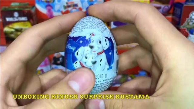 Киндер Яйца Сюрприз Коллекция по мультикам Дисней, Unboxing Surprise Collection Cartoons Disney