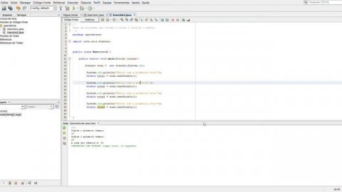 Faça um programa que receba 4 notas e calcula a média. - Java