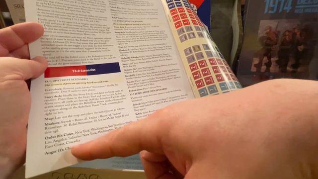 Unboxing 2040 An American Insurgency from Compass Games