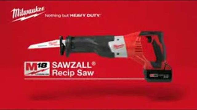 Power Tool Innovators   Sawzall® M18™ Cordless Recip Saw Tool Kit  Milwaukee Power Tools ToolTV sma