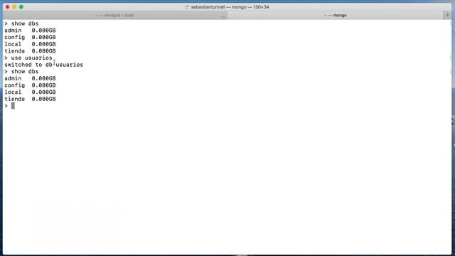 Creación de una base de datos en MongoDB