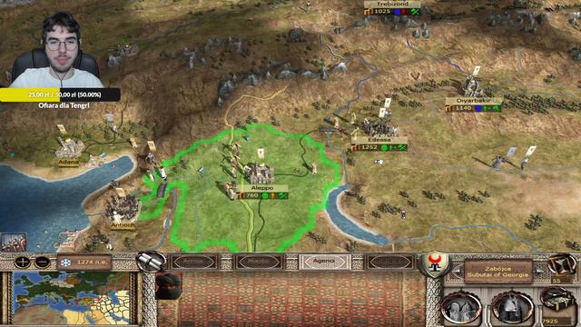 Stainless Steel 6.4 - Medieval 2 Total War - Kij z tą Północą XD (Mongołowie) Stream🔴#4