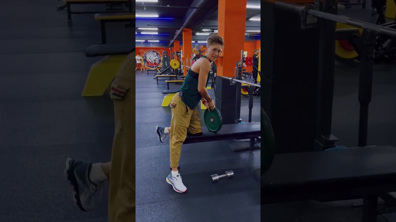 Тяга в наклоне #shorts