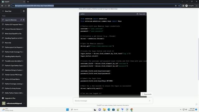 Login to Memrise with Python