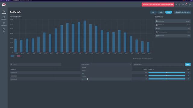 🛡️Hide.Click - Personal account overview