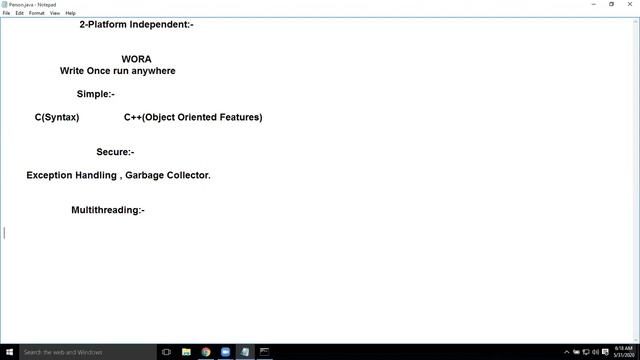 Day 2(Java Features,CommandLine Argument,Simple If)