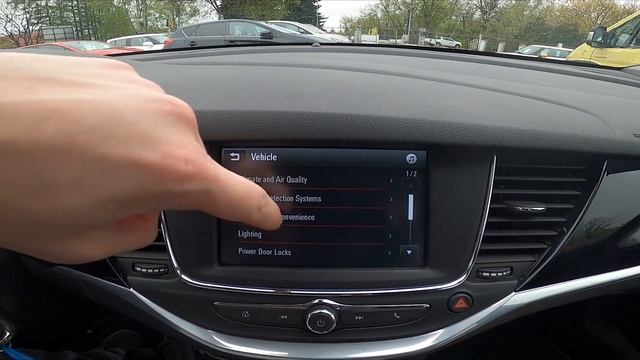 How to Enable or Disable Personalization by Driver in Opel Astra K ( 2015 – 2022 )