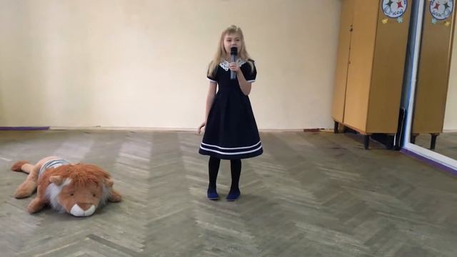 Лев и Брадобрей. Лариса Поповченко 7 лет.