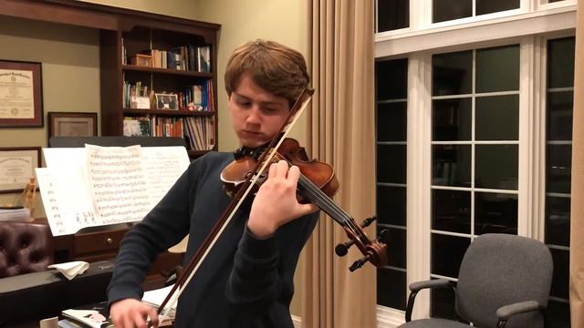 3 octave melodic D minor