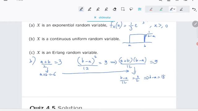 ELE 273 - Olasılık Teorisi - Ders 16 : Üstel, Erlang, Gauss Dağılımı