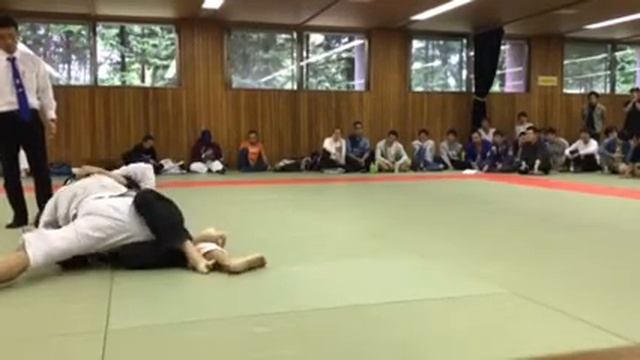 JBJJF HOKKAIDO OPEN TOURNAMENT WHITE MASTER OPEN WEIGHT TAKAYUKI KUDO VS KEN KANEMARU