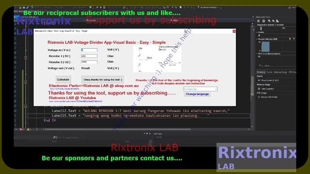 Voltage divider VB with language  20