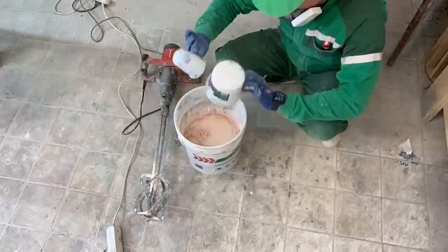 Миска для собаки из бетона