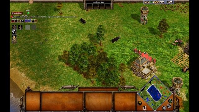 Age of Mythology-Aom Популярна в наши дни? Сражение двух новичков
