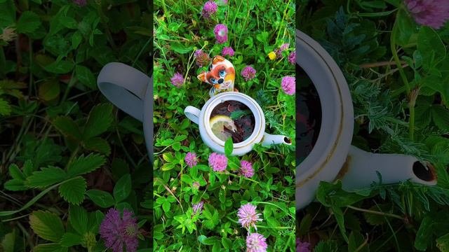 Чай по деревенски заряжает дух